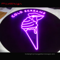 Bar de restaurante Logotipo personalizado Luzes de néon flex